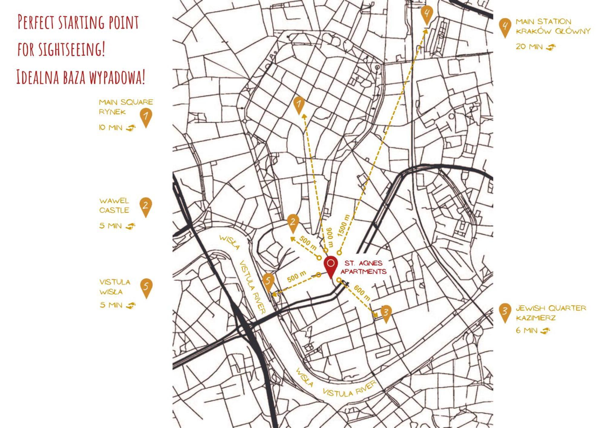 St Agnes Apartments Old Town Krakow Luaran gambar